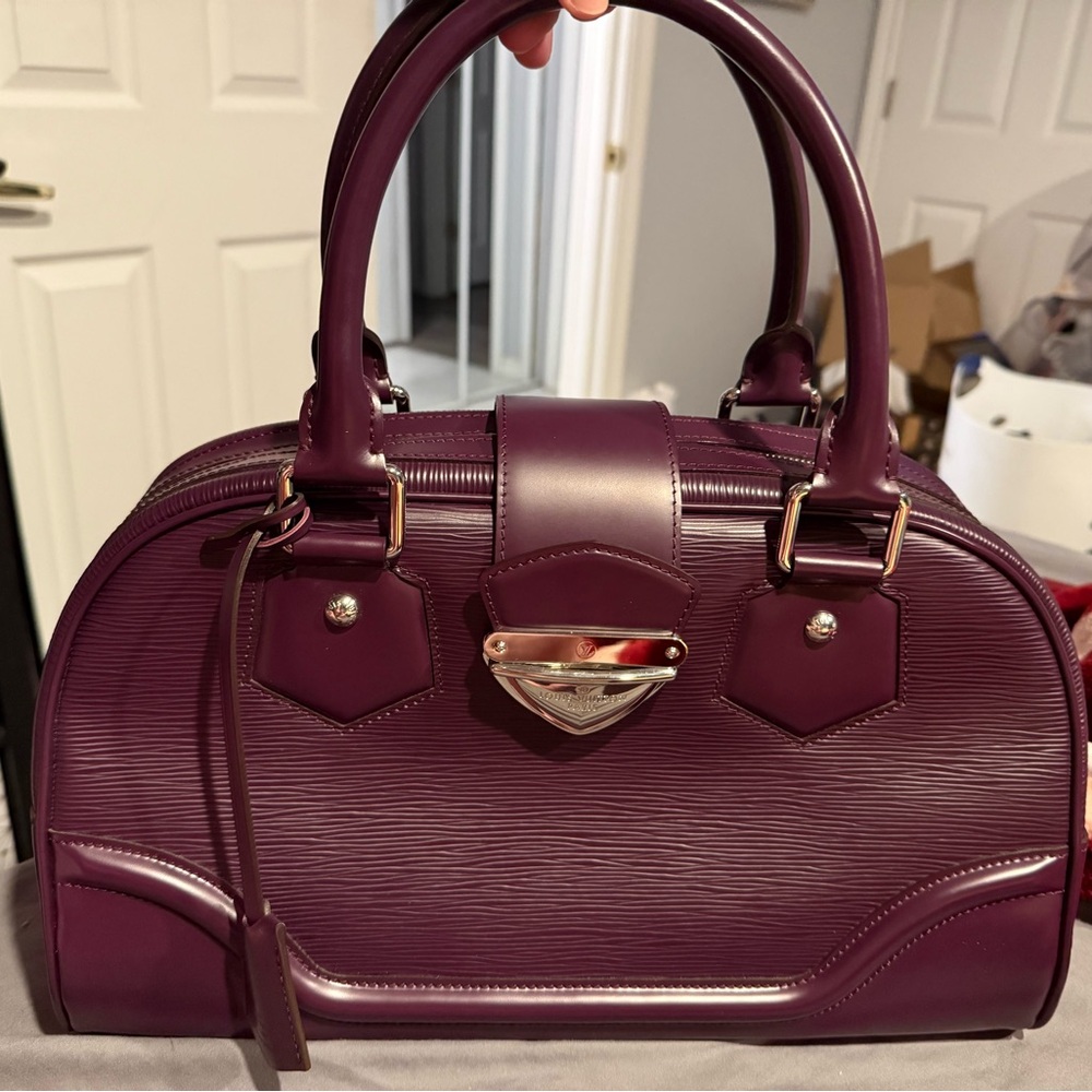 Louis Vuitton Epi Montaigne bowling GM